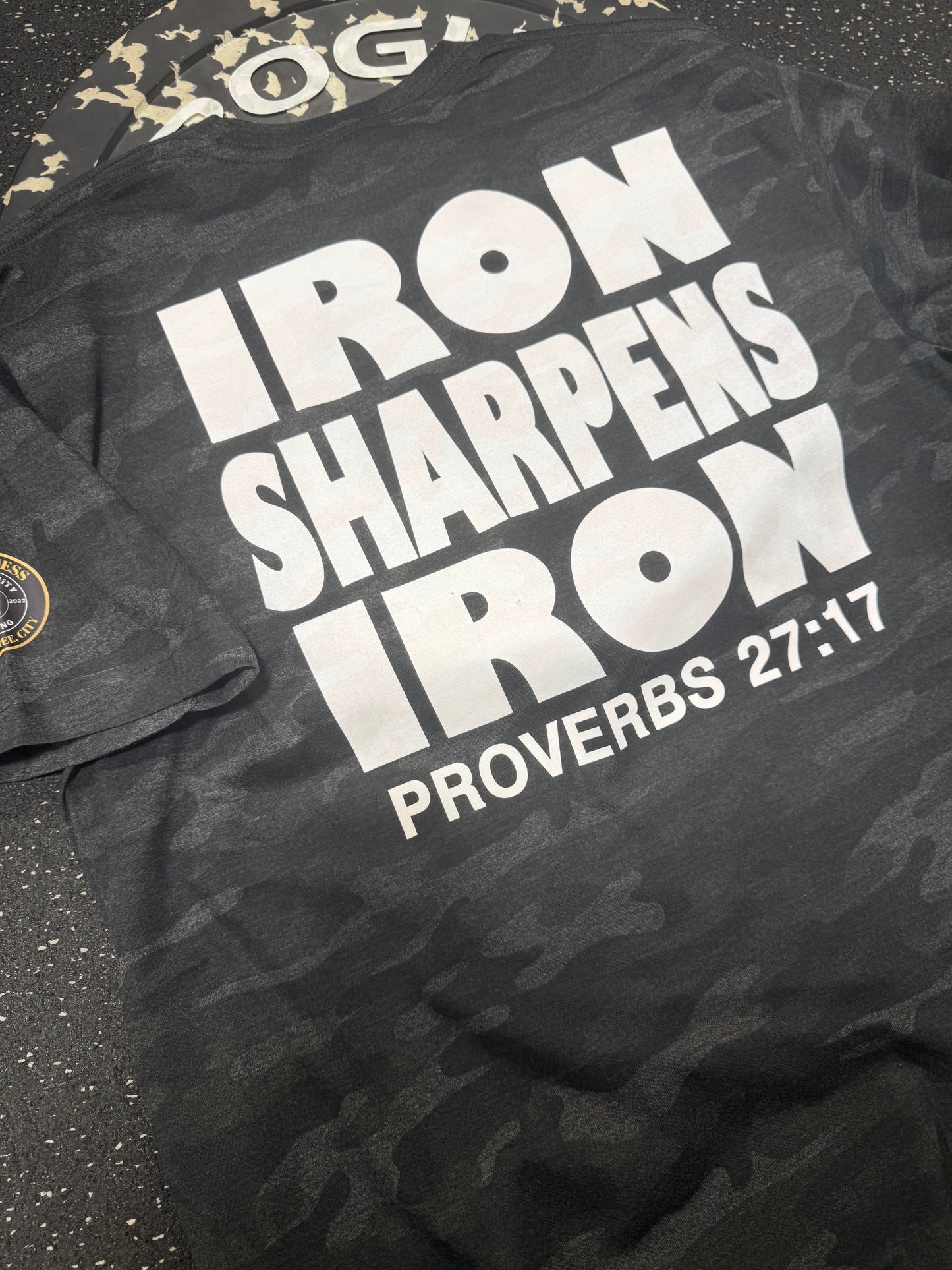 Iron Sharpens Iron Cropped Tee