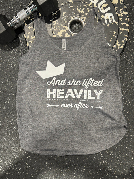 And She Lifted Heavily Ever After Tank