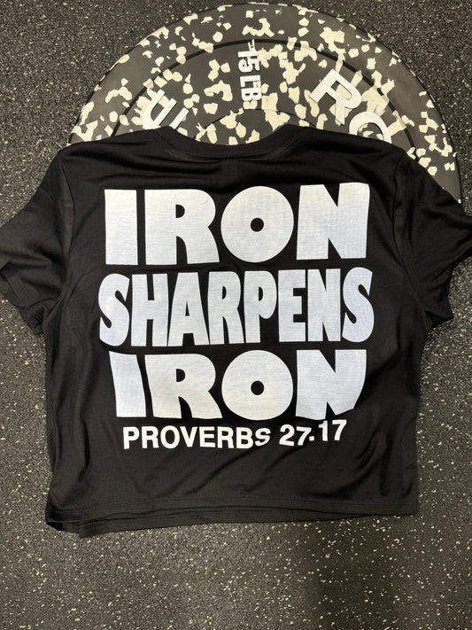 Iron Sharpens Iron Cropped Tee